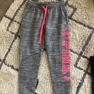Pink sweatpants